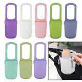 Universal Stroller Cup Holder Durable Water Bottle Holder for Cups Pushchair violet