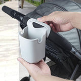 Universal Stroller Cup Holder Durable Water Bottle Holder for Cups Pushchair violet