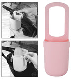 Universal Stroller Cup Holder Durable Water Bottle Holder for Cups Pushchair pink