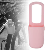 Universal Stroller Cup Holder Durable Water Bottle Holder for Cups Pushchair pink