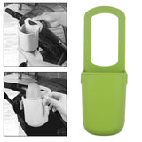 Universal Stroller Cup Holder Durable Water Bottle Holder for Cups Pushchair green