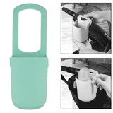 Universal Stroller Cup Holder Durable Water Bottle Holder for Cups Pushchair light green