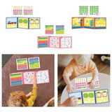 Montessori Math Toy Math Teaching Aid for 3+ Year Old Holiday Gifts Children 1 to 10 Number