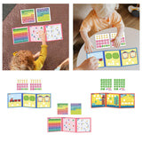 Montessori Math Toy Math Teaching Aid for 3+ Year Old Holiday Gifts Children 1 to 10 Number