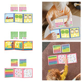 Montessori Math Toy Math Teaching Aid for 3+ Year Old Holiday Gifts Children 1 to 10 Number