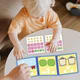 Montessori Math Toy Math Teaching Aid for 3+ Year Old Holiday Gifts Children 1 to 10 Number