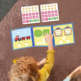 Montessori Math Toy Math Teaching Aid for 3+ Year Old Holiday Gifts Children 1 to 10 Number