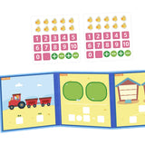 Montessori Math Toy Math Teaching Aid for 3+ Year Old Holiday Gifts Children 1 to 10 Number