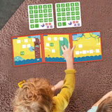 Montessori Math Toy Math Teaching Aid for 3+ Year Old Holiday Gifts Children 1 to 20 Number