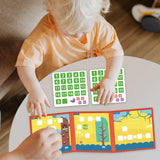 Montessori Math Toy Math Teaching Aid for 3+ Year Old Holiday Gifts Children 1 to 20 Number