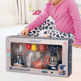 Kitchen Appliances Toys Kids Play Kitchen Accessories Set for Ages 4-8 Child Style D