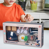 Kitchen Appliances Toys Kids Play Kitchen Accessories Set for Ages 4-8 Child Style E