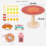 Birthday Cake Making Toy with Fruit Accessories for Children Preschool Gifts