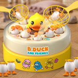 Rotating Board Game Activity Concentration Reaction Speed Duck Catching Game