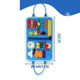 Early Learning Toy Educational Learning Toy for Ages 0-3 Children Boys Girls Blue