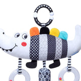 Baby Crib Mobile Black and White Mobiles Baby Crib Rattles for Ages 0+ Months Crocodile