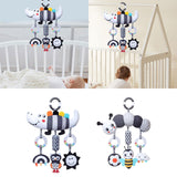 Baby Crib Mobile Black and White Mobiles Baby Crib Rattles for Ages 0+ Months Crocodile