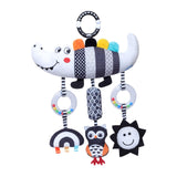 Baby Crib Mobile Black and White Mobiles Baby Crib Rattles for Ages 0+ Months Crocodile