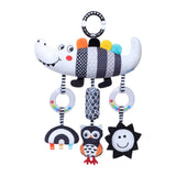 Baby Crib Mobile Black and White Mobiles Baby Crib Rattles for Ages 0+ Months Crocodile