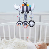 Baby Crib Mobile Black and White Mobiles Baby Crib Rattles for Ages 0+ Months Crocodile