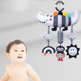 Baby Crib Mobile Black and White Mobiles Baby Crib Rattles for Ages 0+ Months Crocodile