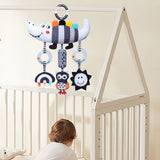 Baby Crib Mobile Black and White Mobiles Baby Crib Rattles for Ages 0+ Months Worm