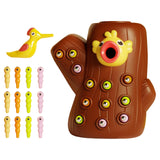 Magnetic Bird Feeding Game Bird Worm Toy for 2 Year Old Birthday Gifts L