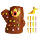 Magnetic Bird Feeding Game Bird Worm Toy for 2 Year Old Birthday Gifts L