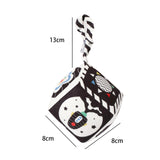 Baby Crib Hanging Toys Soft Toys Baby Stroller Toy for Newborn Boys Children Black White