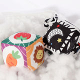 Baby Crib Hanging Toys Soft Toys Baby Stroller Toy for Newborn Boys Children Black White