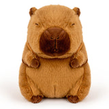 Capybara Stuffed Animal Plush Toy Decoration for Boys Girls Kids Adults with Hat 23cm