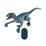 Maxbell Remote Control Dinosaur for Kids with Light RC Walking Dinosaur for Children grey