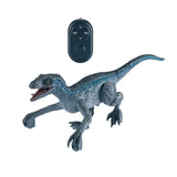 Maxbell Remote Control Dinosaur for Kids with Light RC Walking Dinosaur for Children grey