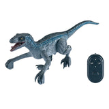 Maxbell Remote Control Dinosaur for Kids with Light RC Walking Dinosaur for Children grey