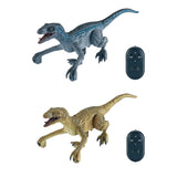 Maxbell Remote Control Dinosaur for Kids with Light RC Walking Dinosaur for Children grey