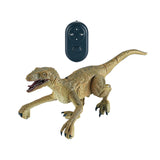 Remote Control Dinosaur for Kids with Light RC Walking Dinosaur for Children yellow