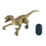 Remote Control Dinosaur for Kids with Light RC Walking Dinosaur for Children yellow