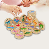 Kids Matching Puzzle Toys Hand Eye Coordination for Baby Girls and Boys Kids Dinosaur