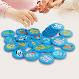 Kids Matching Puzzle Toys Hand Eye Coordination for Baby Girls and Boys Kids Number