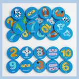 Kids Matching Puzzle Toys Hand Eye Coordination for Baby Girls and Boys Kids Number