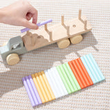 Trailer Toy Fine Motor Skills Party Game Practicing Practical Montessori Toy