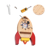 Montessori Screwdriver Board Set Wooden Screw Busy Board for Preschool Girls