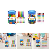 Counting Bears Montessori Patterning Grouping Counting Toys for Toddlers 90 bears