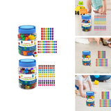 Counting Bears Montessori Patterning Grouping Counting Toys for Toddlers 90 bears