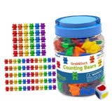 Counting Bears Montessori Patterning Grouping Counting Toys for Toddlers 90 bears