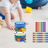 Counting Bears Montessori Patterning Grouping Counting Toys for Toddlers 90 bears