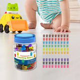 Counting Bears Montessori Patterning Grouping Counting Toys for Toddlers 100 bears