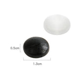 Maxbell 2x70 Pieces Go Game Stones for Strategy Board Games Weiqi Gobang Go Board Game
