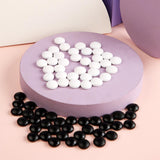 Maxbell 2x70 Pieces Go Game Stones for Strategy Board Games Weiqi Gobang Go Board Game