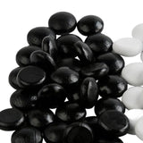 Maxbell 2x70 Pieces Go Game Stones for Strategy Board Games Weiqi Gobang Go Board Game